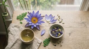 Egyptian Blue Lotus Flower